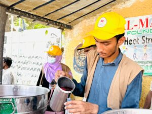 Free Heat Stroke Relief Camp